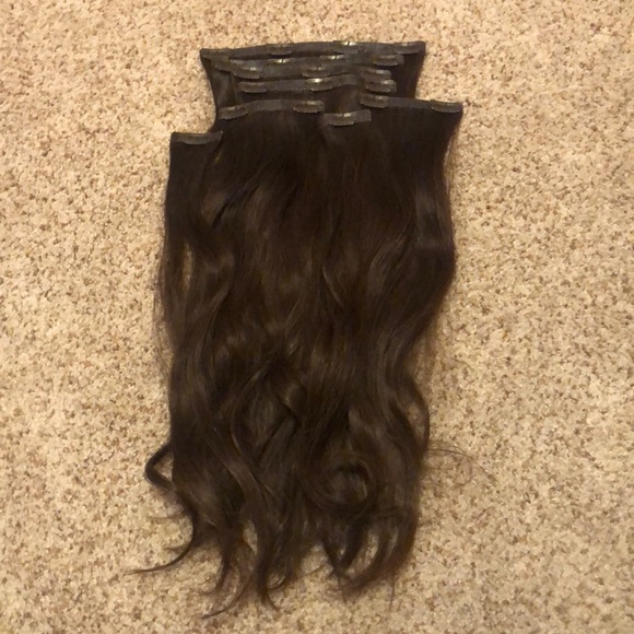 Foxy Locks 18” Coco human hair extensions - Picture 1 of 4